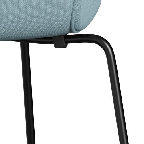 [product_category]-Fritz Hansen 3107 Chair Full Upholstery, Black/Steelcut Pastel Blue-Fritz Hansen-3107FU-STI820-DRBL-FRI-7