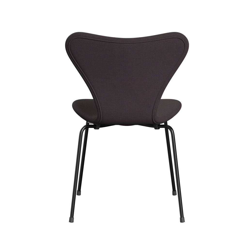 [product_category]-Fritz Hansen 3107 Chair Full Upholstery, Black/Steelcut Trio Brown-Fritz Hansen-3107FU-STR283-DRBL-FRI-4