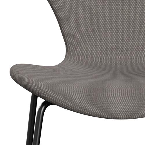 [product_category]-Fritz Hansen 3107 Chair Full Upholstery, Black/Steelcut Trio Sand Dark-Fritz Hansen-3107FU-STR246-DRBL-FRI-6