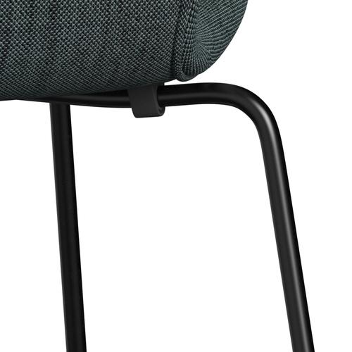 [product_category]-Fritz Hansen 3107 Chair Full Upholstery, Black/Sunniva 2 Black/Light Blue-Fritz Hansen-3107FU-SV763-DRBL-FRI-7