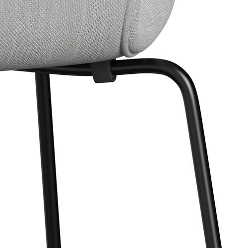 [product_category]-Fritz Hansen 3107 Chair Full Upholstery, Black/Sunniva 2 Natural/Light Grey-Fritz Hansen-3107FU-SV713-DRBL-FRI-7