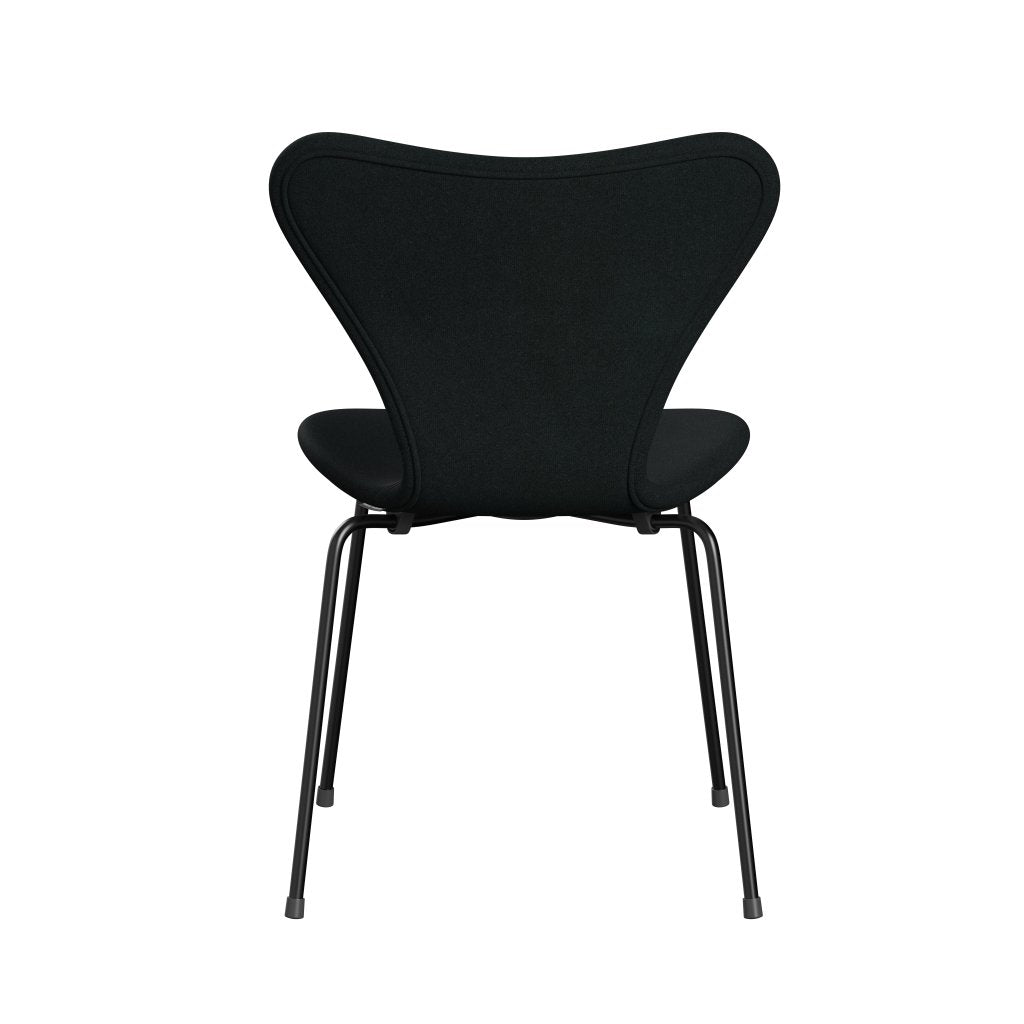 [product_category]-Fritz Hansen 3107 Chair Full Upholstery, Black/Tonus Black-Fritz Hansen-3107FU-TON128-DRBL-FRI-4