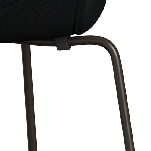 [product_category]-Fritz Hansen 3107 Chair Full Upholstery, Brown Bronze/Christianshavn Black Uni-Fritz Hansen-3107FU-CH1175-DBPC-FRI-7