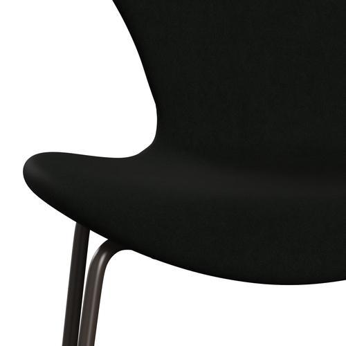 [product_category]-Fritz Hansen 3107 Chair Full Upholstery, Brown Bronze/Comfort Black (C60009)-Fritz Hansen-3107FU-C60009-DBPC-FRI-6