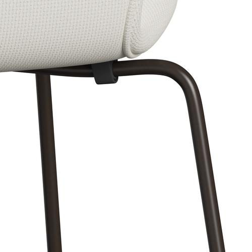 [product_category]-Fritz Hansen 3107 Chair Full Upholstery, Brown Bronze/Diablo Snow-Fritz Hansen-3107FU-DIA202-DBPC-FRI-7