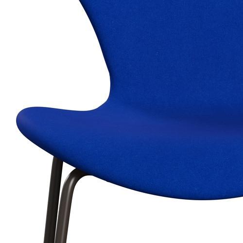 [product_category]-Fritz Hansen 3107 Chair Full Upholstery, Brown Bronze/Divina Blue-Fritz Hansen-3107FU-DIV756-DBPC-FRI-6