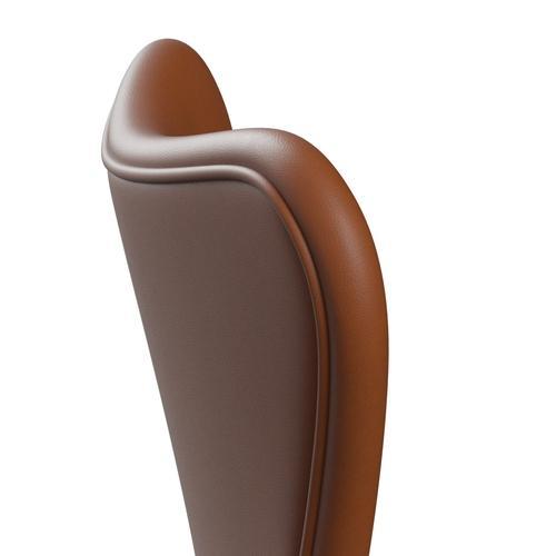 [product_category]-Fritz Hansen 3107 Chair Full Upholstery, Brown Bronze/Essential Walnut-Fritz Hansen-3107FU-STWALT-DBPC-FRI-5