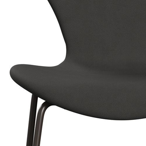 [product_category]-Fritz Hansen 3107 Chair Full Upholstery, Brown Bronze/Fame Brown (F61060)-Fritz Hansen-3107FU-F61060-DBPC-FRI-6