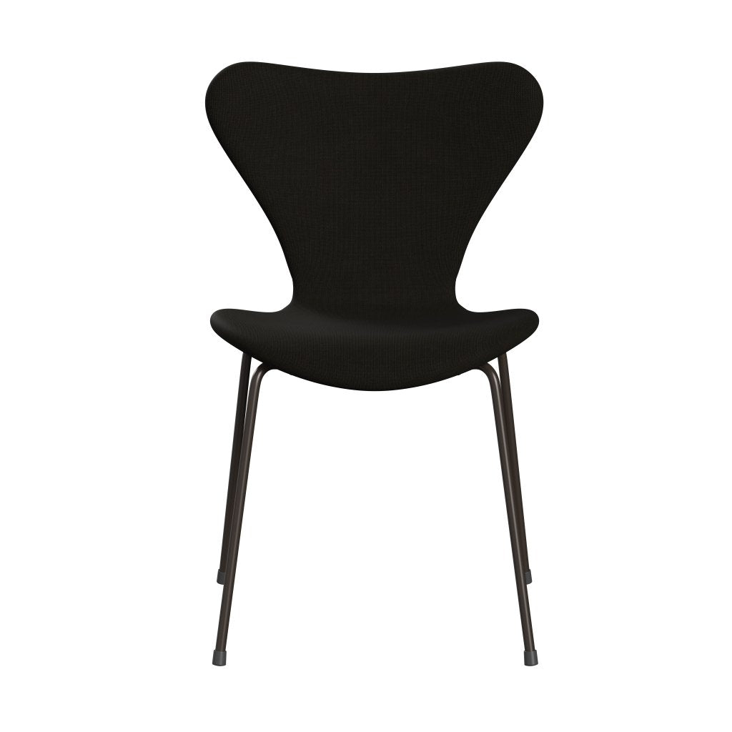 [product_category]-Fritz Hansen 3107 Chair Full Upholstery, Brown Bronze/Fame Dark-Fritz Hansen-3107FU-F61134-DBPC-FRI-1