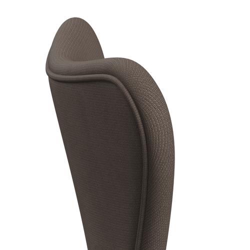 [product_category]-Fritz Hansen 3107 Chair Full Upholstery, Brown Bronze/Fame Silver Dark-Fritz Hansen-3107FU-F61135-DBPC-FRI-5
