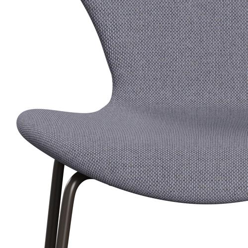 [product_category]-Fritz Hansen 3107 Chair Full Upholstery, Brown Bronze/Re Wool Lavender/Natural-Fritz Hansen-3107FU-REW658-DBPC-FRI-6