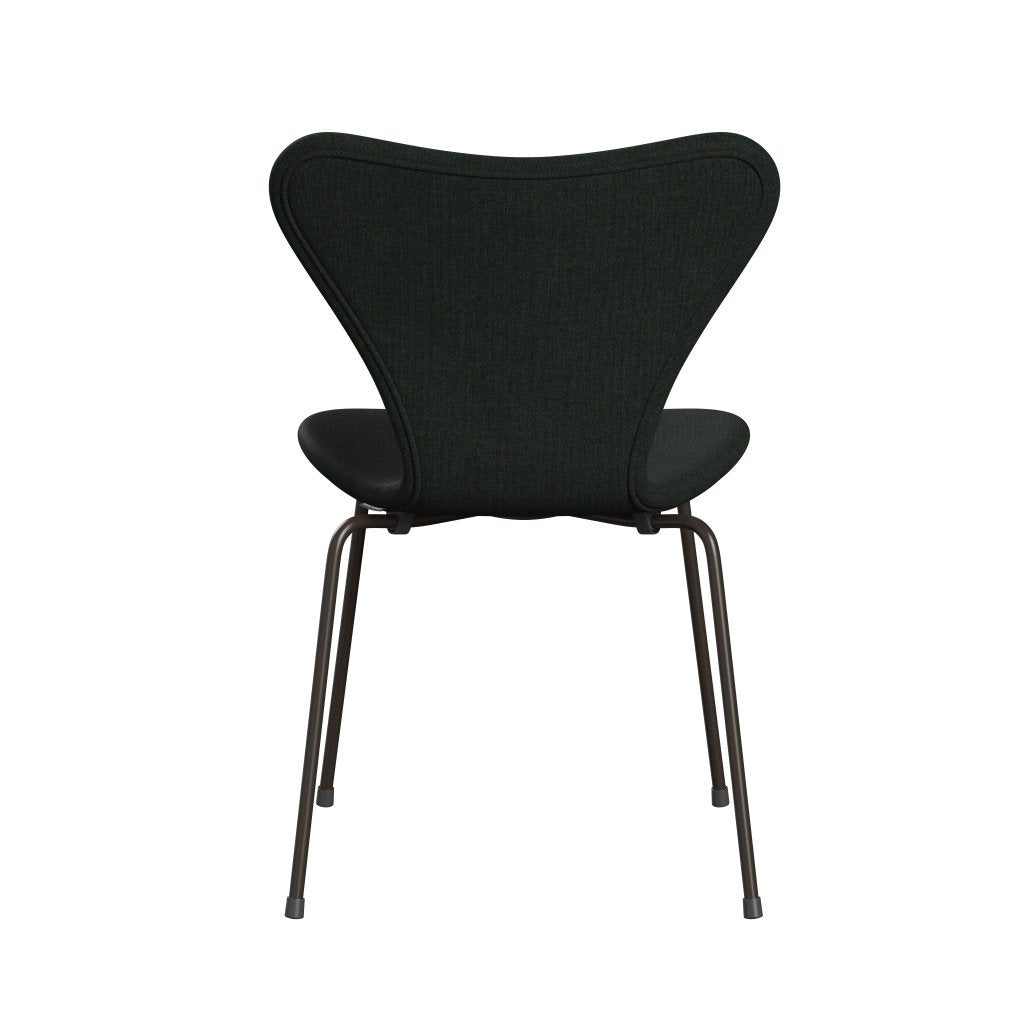 [product_category]-Fritz Hansen 3107 Chair Full Upholstery, Brown Bronze/Remix Black (Rem973)-Fritz Hansen-3107FU-REM973-DBPC-FRI-4