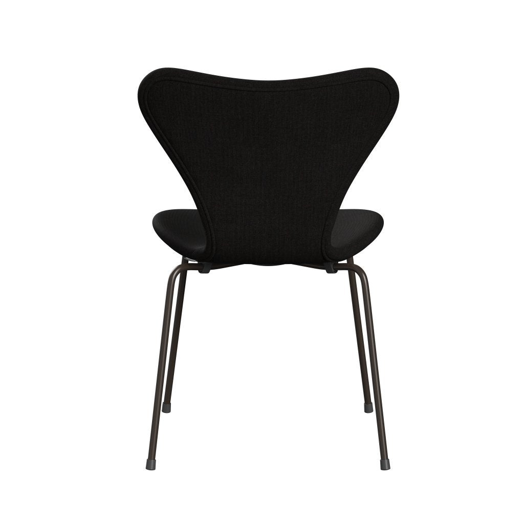 [product_category]-Fritz Hansen 3107 Chair Full Upholstery, Brown Bronze/Remix Dark Brown (Rem393)-Fritz Hansen-3107FU-REM393-DBPC-FRI-4