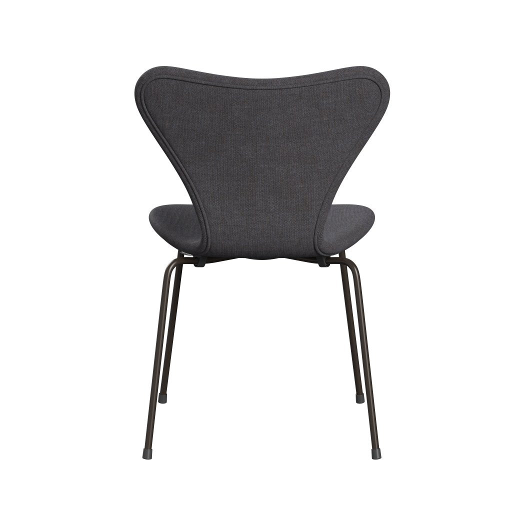 [product_category]-Fritz Hansen 3107 Chair Full Upholstery, Brown Bronze/Remix Dark Grey (Rem266)-Fritz Hansen-3107FU-REM266-DBPC-FRI-4