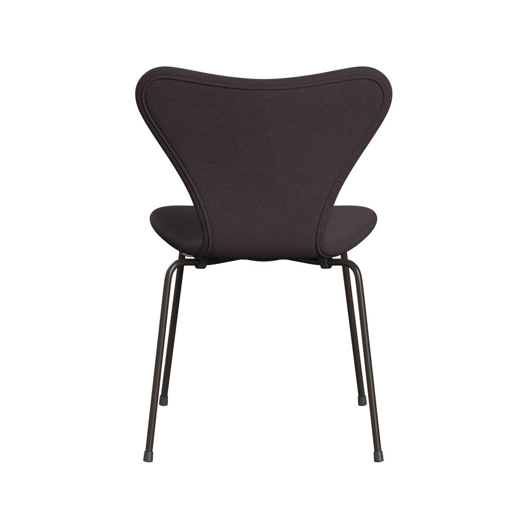 [product_category]-Fritz Hansen 3107 Chair Full Upholstery, Brown Bronze/Steelcut Trio Brown-Fritz Hansen-3107FU-STR283-DBPC-FRI-4