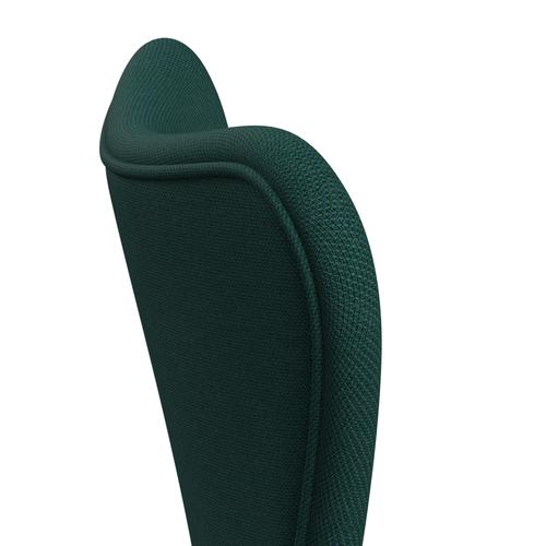 [product_category]-Fritz Hansen 3107 Chair Full Upholstery, Brown Bronze/Steelcut Trio Dark Green-Fritz Hansen-3107FU-STR976-DBPC-FRI-5