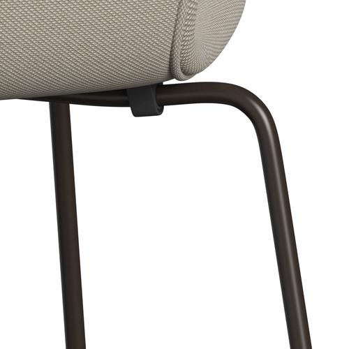 [product_category]-Fritz Hansen 3107 Chair Full Upholstery, Brown Bronze/Steelcut Trio Sand-Fritz Hansen-3107FU-STR213-DBPC-FRI-7