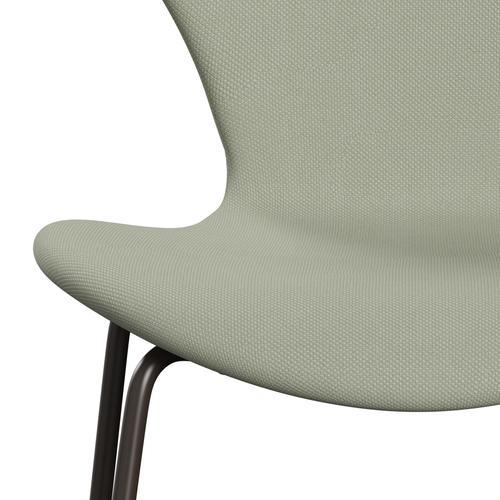 [product_category]-Fritz Hansen 3107 Chair Full Upholstery, Brown Bronze/Steelcut Turquoise Light-Fritz Hansen-3107FU-STI935-DBPC-FRI-6