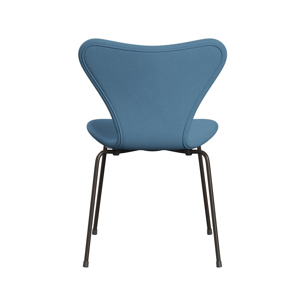 [product_category]-Fritz Hansen 3107 Chair Full Upholstery, Brown Bronze/Tonus Pastel Blue-Fritz Hansen-3107FU-TON508-DBPC-FRI-4