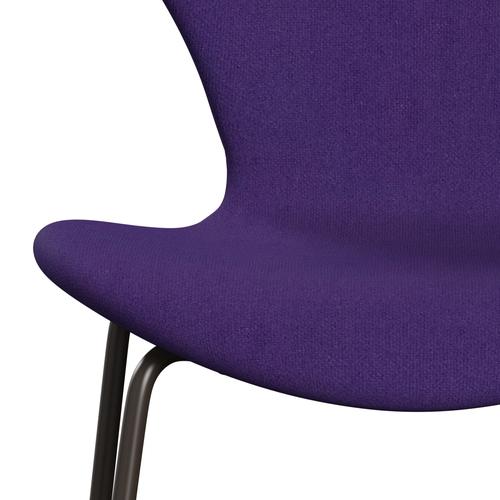 [product_category]-Fritz Hansen 3107 Chair Full Upholstery, Brown Bronze/Tonus Violet-Fritz Hansen-3107FU-TON634-DBPC-FRI-6