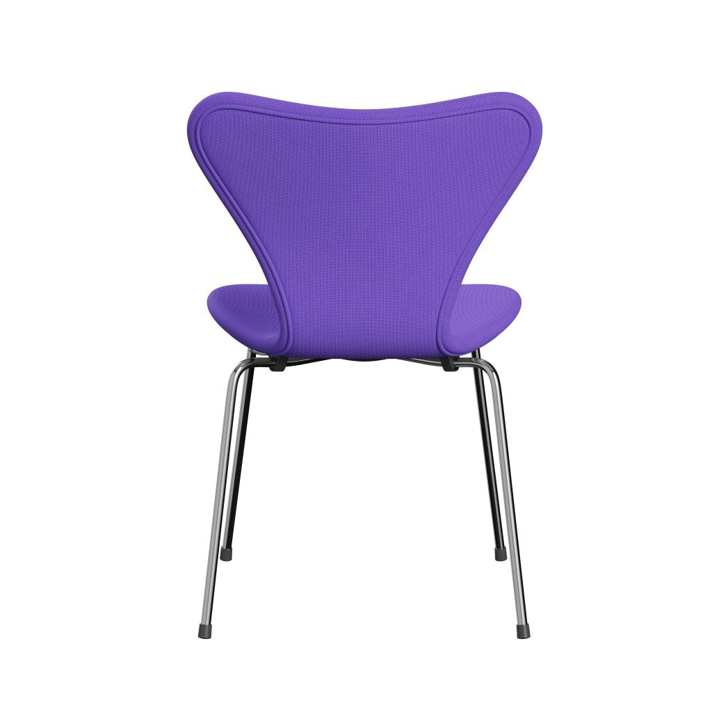 [product_category]-Fritz Hansen 3107 Chair Full Upholstery, Chrome/Fame Violet Light-Fritz Hansen-3107FU-F65083-CST-FRI-4