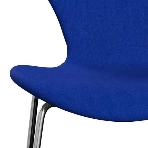 [product_category]-Fritz Hansen 3107 Chair Full Upholstery, Chrome/Tonus Light Blue-Fritz Hansen-3107FU-TON631-CST-FRI-6