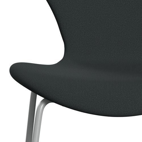 [product_category]-Fritz Hansen 3107 Chair Full Upholstery, Nine Grey/Capture Dark Deep Green-Fritz Hansen-3107FU-CP7101-DRNIGR-FRI-6