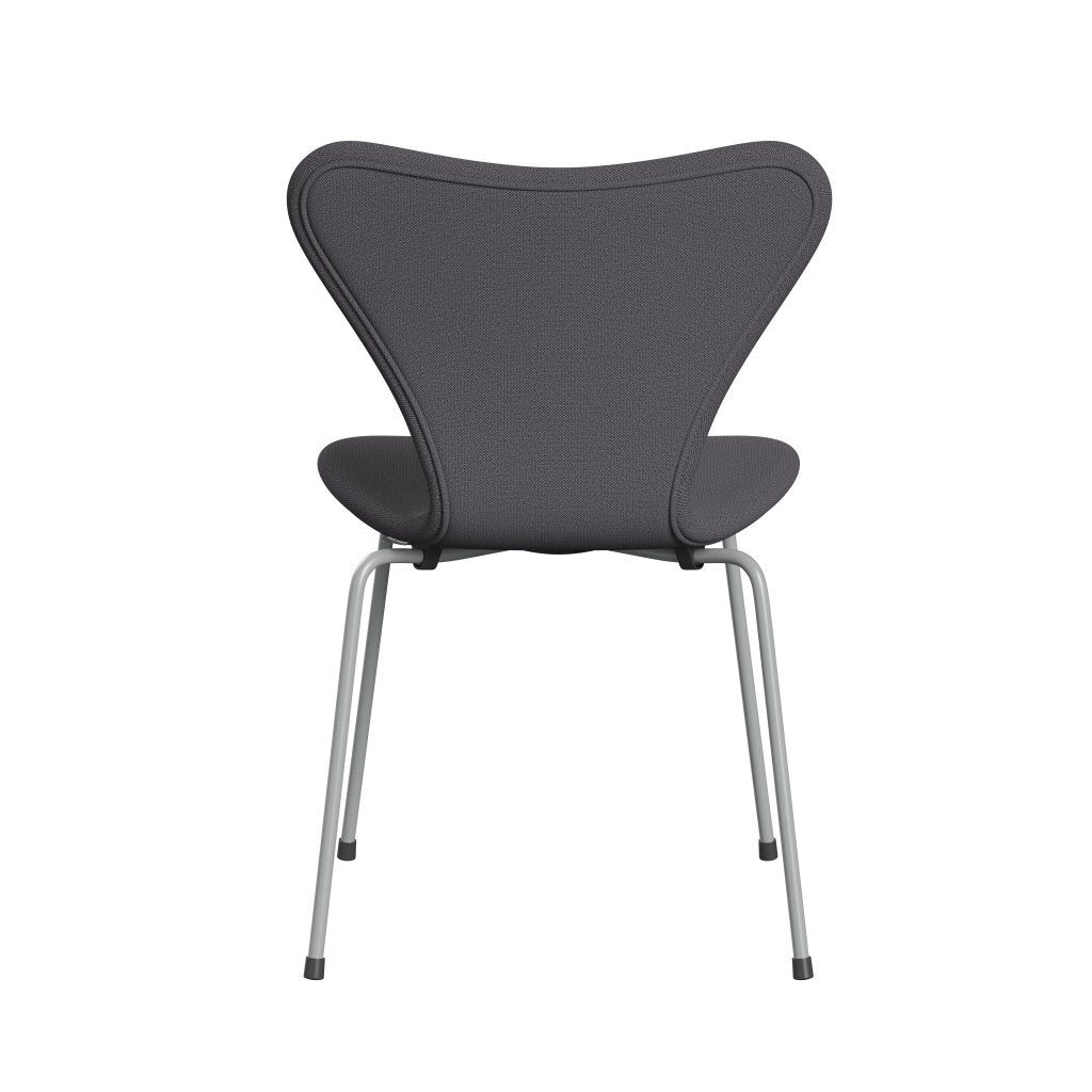 Fritz Hansen 3107 Silla tapicería completa, nueve grises/captura gris oscuro