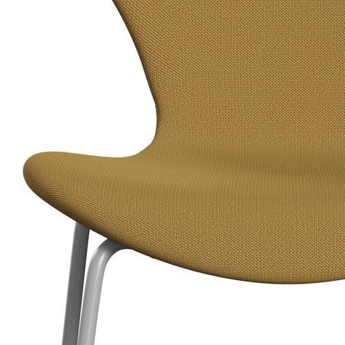 [product_category]-Fritz Hansen 3107 Chair Full Upholstery, Nine Grey/Capture Mustard Light-Fritz Hansen-3107FU-CP6801-DRNIGR-FRI-6