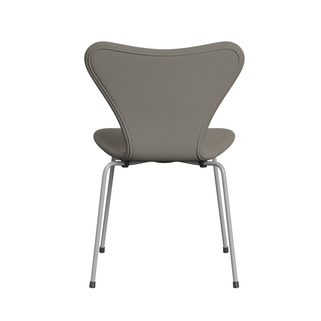 Fritz Hansen 3107 Silla tapicería completa, nueve grises/capturas de gris cálido