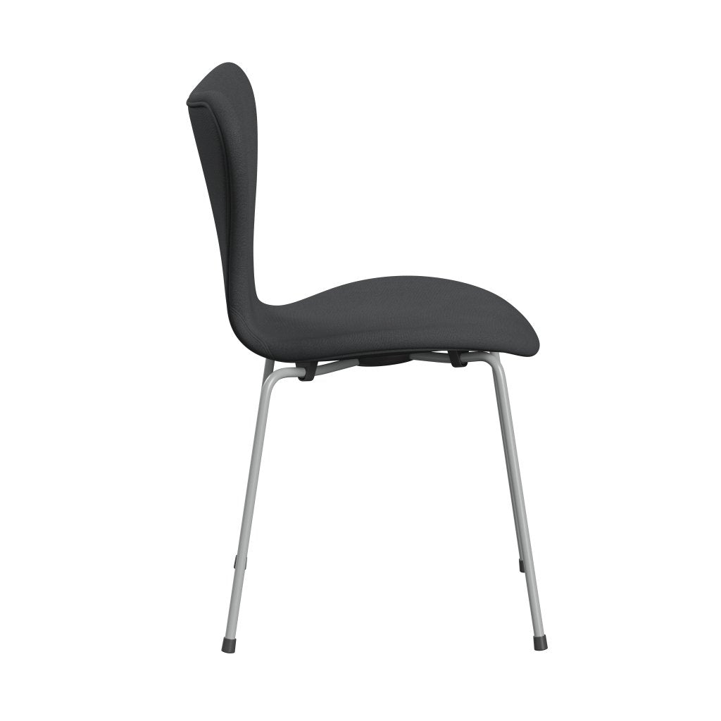 Fritz Hansen 3107 Silla tapicería completa, nueve grises/cristianos gris uni