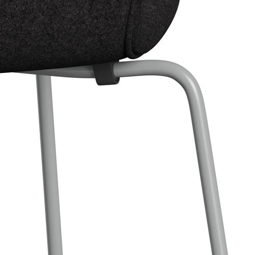 [product_category]-Fritz Hansen 3107 Chair Full Upholstery, Nine Grey/Divina Md Dark Grey-Fritz Hansen-3107FU-DMD293-DRNIGR-FRI-7