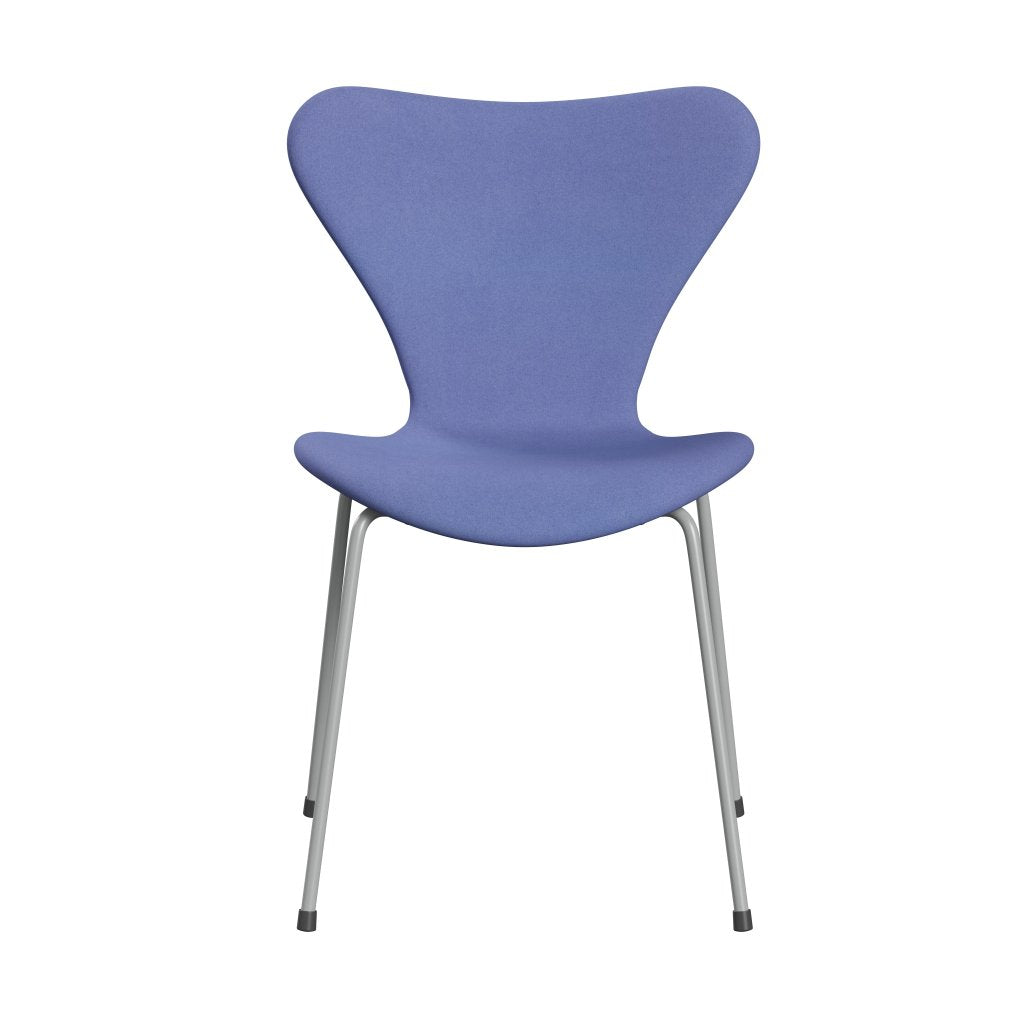 [product_category]-Fritz Hansen 3107 Chair Full Upholstery, Nine Grey/Divina Pastel Blue-Fritz Hansen-3107FU-DIV676-DRNIGR-FRI-1