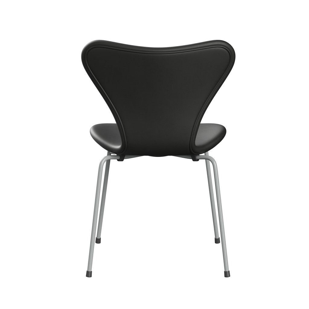 [product_category]-Fritz Hansen 3107 Chair Full Upholstery, Nine Grey/Essential Black-Fritz Hansen-3107FU-STBLA-DRNIGR-FRI-4