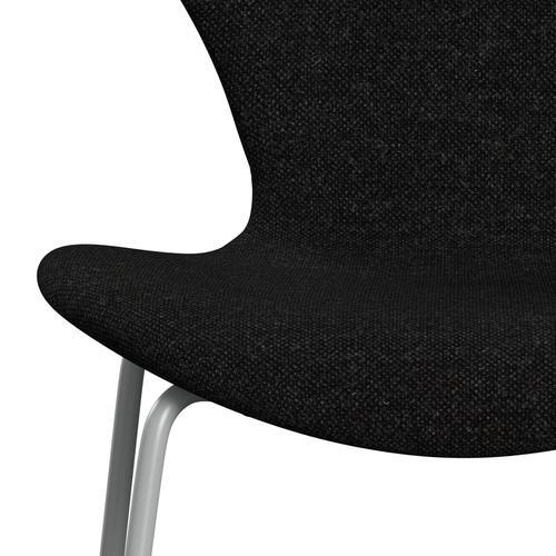 [product_category]-Fritz Hansen 3107 Chair Full Upholstery, Nine Grey/Hallingdal Charcoal-Fritz Hansen-3107FU-HAL180-DRNIGR-FRI-6