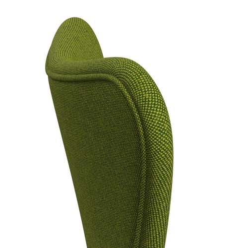 [product_category]-Fritz Hansen 3107 Chair Full Upholstery, Nine Grey/Hallingdal Green-Fritz Hansen-3107FU-HAL980-DRNIGR-FRI-5