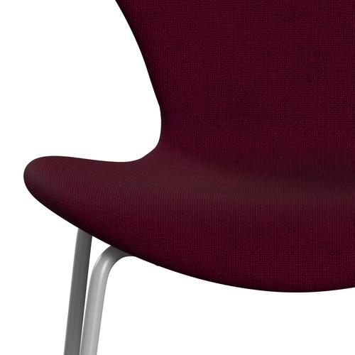 [product_category]-Fritz Hansen 3107 Chair Full Upholstery, Nine Grey/Hallingdal Pink Dark-Fritz Hansen-3107FU-HAL563-DRNIGR-FRI-6