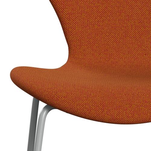 [product_category]-Fritz Hansen 3107 Chair Full Upholstery, Nine Grey/Hallingdal Red/Curry-Fritz Hansen-3107FU-HAL526-DRNIGR-FRI-6