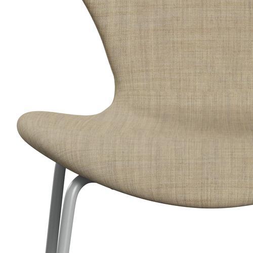 [product_category]-Fritz Hansen 3107 Chair Full Upholstery, Nine Grey/Remix Beige (Rem223)-Fritz Hansen-3107FU-REM223-DRNIGR-FRI-6