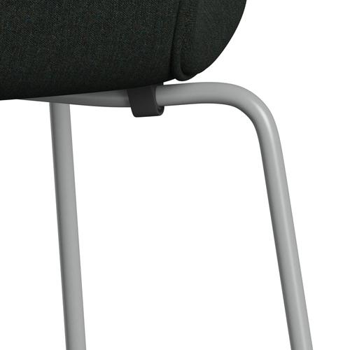 [product_category]-Fritz Hansen 3107 Chair Full Upholstery, Nine Grey/Remix Black (Rem973)-Fritz Hansen-3107FU-REM973-DRNIGR-FRI-7