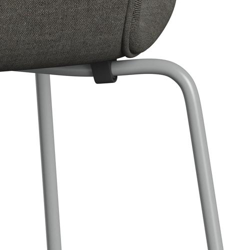 [product_category]-Fritz Hansen 3107 Chair Full Upholstery, Nine Grey/Remix Black & White-Fritz Hansen-3107FU-REM152-DRNIGR-FRI-7