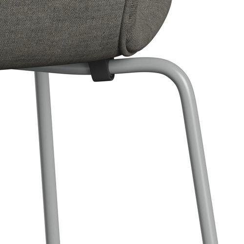 [product_category]-Fritz Hansen 3107 Chair Full Upholstery, Nine Grey/Remix Concrete-Fritz Hansen-3107FU-REM133-DRNIGR-FRI-7