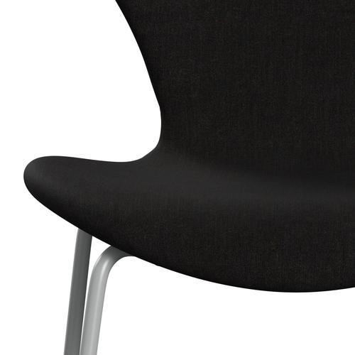 [product_category]-Fritz Hansen 3107 Chair Full Upholstery, Nine Grey/Remix Dark Brown (Rem393)-Fritz Hansen-3107FU-REM393-DRNIGR-FRI-6