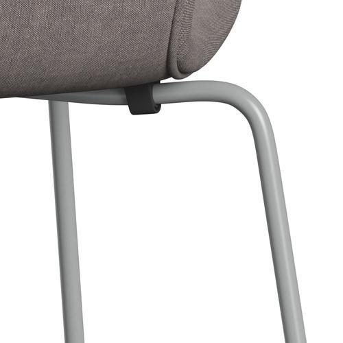 Fritz Hansen 3107 chaise complète complète, neuf gris / remix gris foncé (REM136)