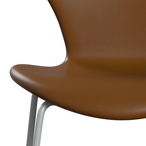 [product_category]-Fritz Hansen 3107 Chair Full Upholstery, Nine Grey/Soft Walnut-Fritz Hansen-3107FU-SOWAL-DRNIGR-FRI-6