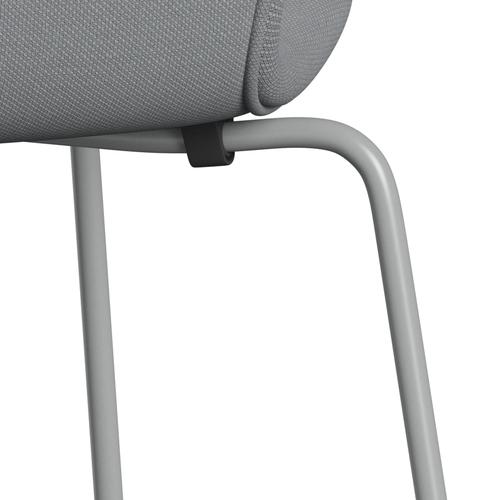 [product_category]-Fritz Hansen 3107 Chair Full Upholstery, Nine Grey/Steelcut Light Grey-Fritz Hansen-3107FU-STI140-DRNIGR-FRI-7