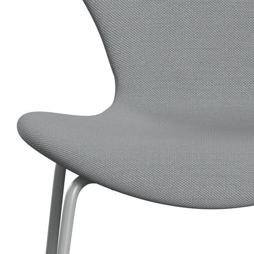 [product_category]-Fritz Hansen 3107 Chair Full Upholstery, Nine Grey/Steelcut Trio Beige-Fritz Hansen-3107FU-STR113-DRNIGR-FRI-6