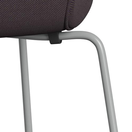 [product_category]-Fritz Hansen 3107 Chair Full Upholstery, Nine Grey/Steelcut Trio Brown-Fritz Hansen-3107FU-STR283-DRNIGR-FRI-7