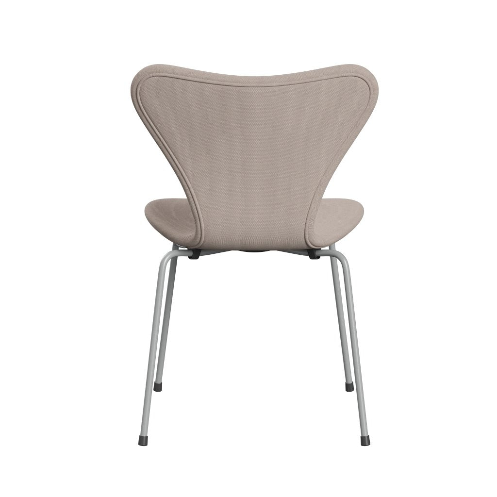 [product_category]-Fritz Hansen 3107 Chair Full Upholstery, Nine Grey/Steelcut Trio Light Beige-Fritz Hansen-3107FU-STR226-DRNIGR-FRI-4
