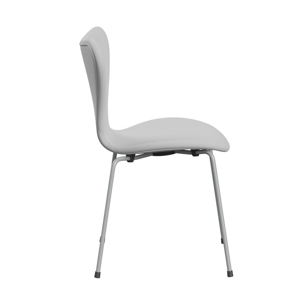 [product_category]-Fritz Hansen 3107 Chair Full Upholstery, Nine Grey/Sunniva 2 Canvas Natural-Fritz Hansen-3107FU-SV223-DRNIGR-FRI-3